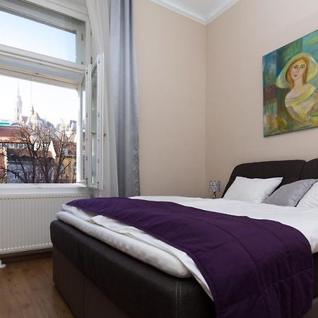 Elegant Apartment With Buda Castle View Budapeste Exterior foto